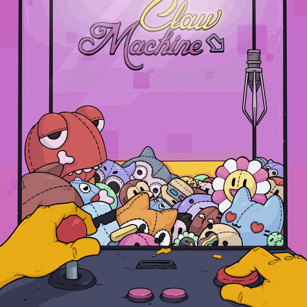 Claw Machine — animated loop