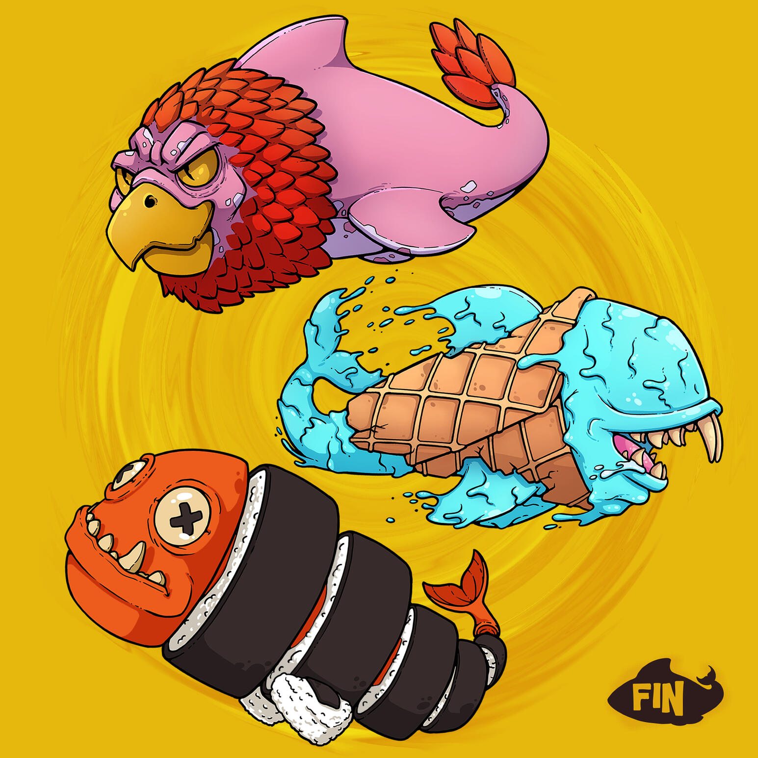 Fin — 1/1 NFT collection