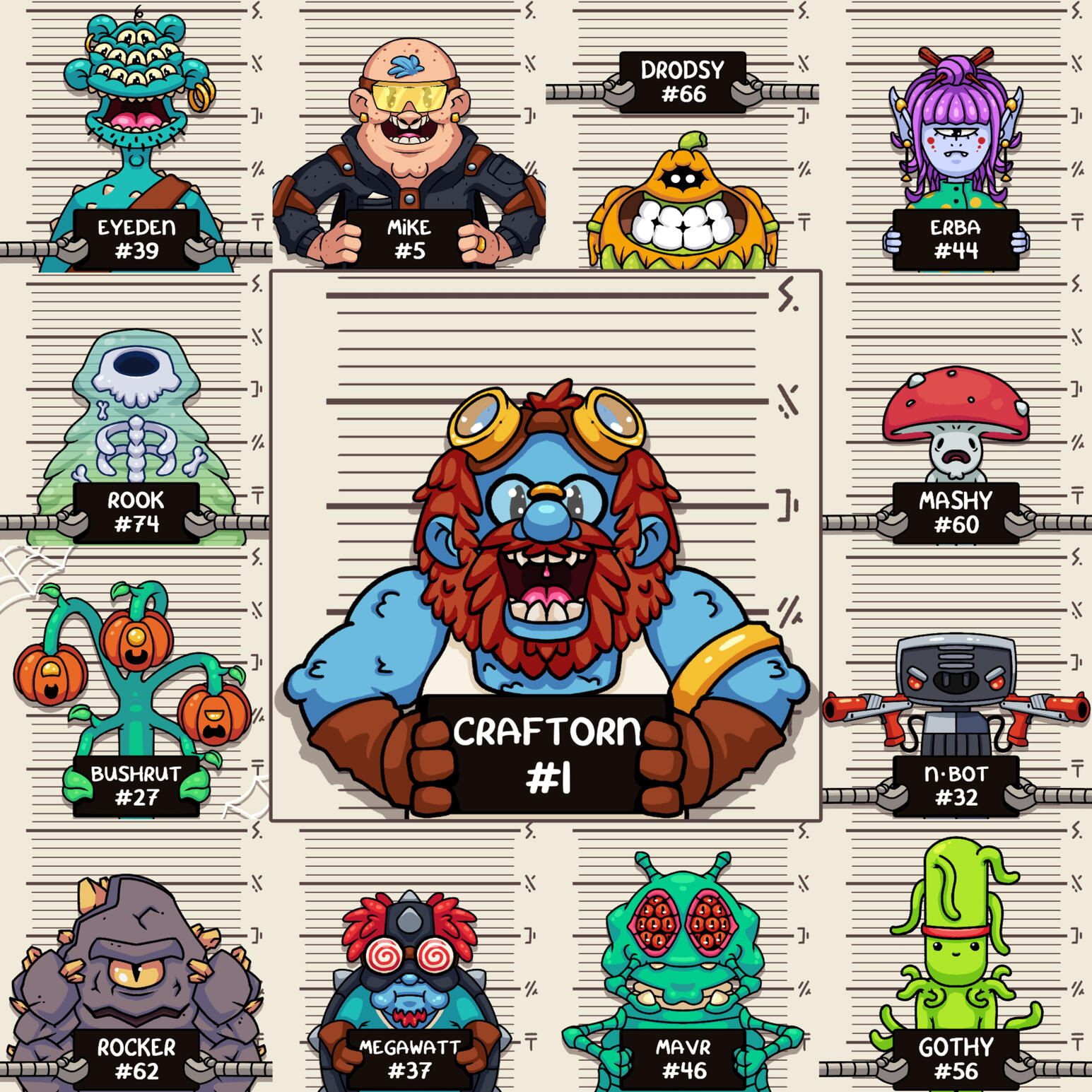 Legends — 1/1 NFT collection