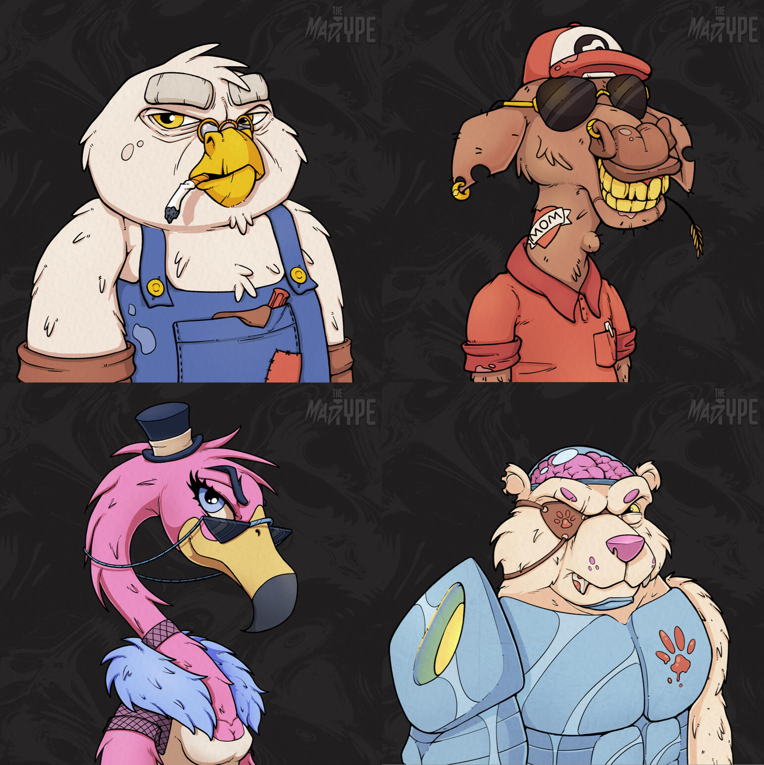 Mad Type — 1/1 NFT collection