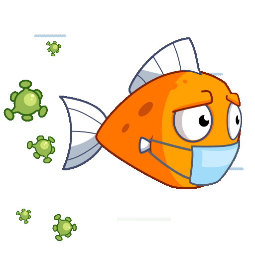 Virus — Sea Kingdom animated telegram sticker