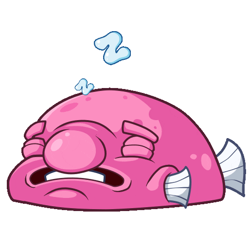 Fish drop — Sea Kingdom animated telegram sticker