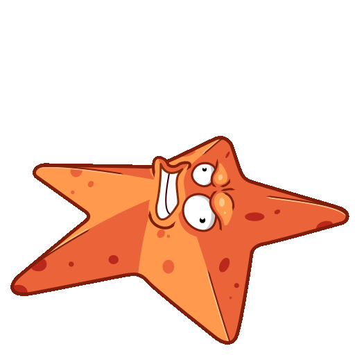 Star — Sea Kingdom animated telegram sticker