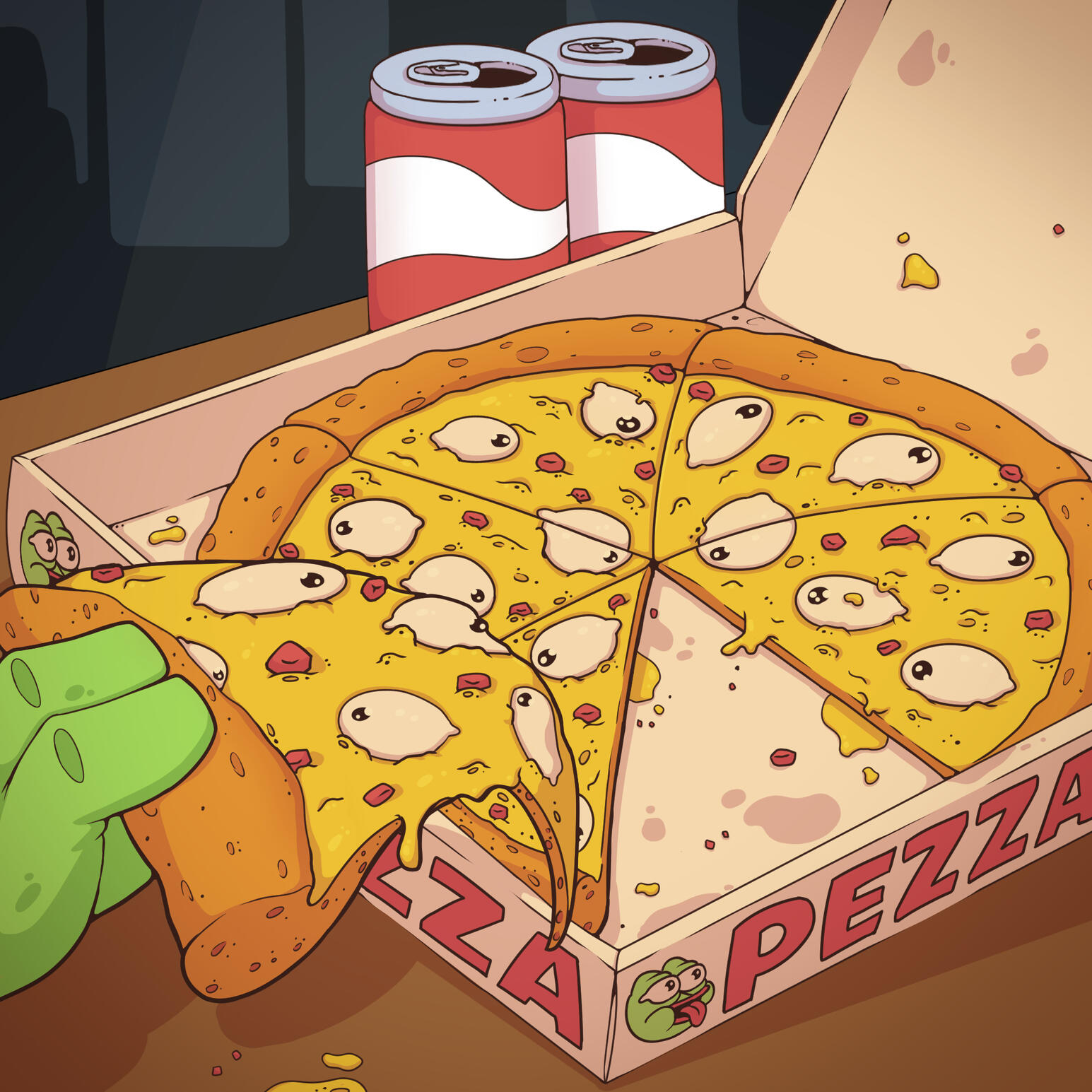 Pezza — illustration